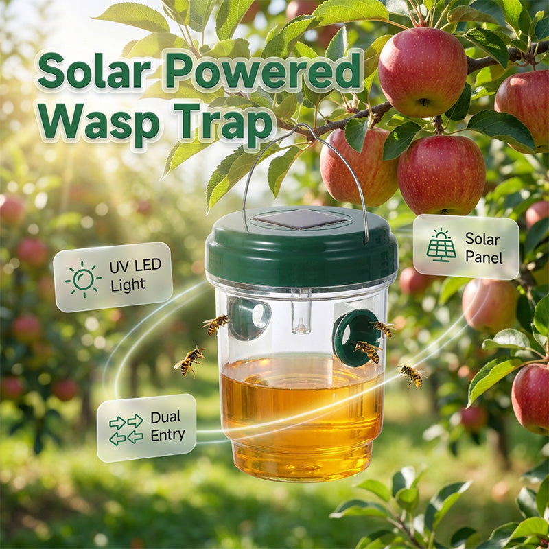 π₯ LAATSTE DAG SALE β PRIJS SLECHTS β¬15.95π₯ Hangende wespenval op zonne-energie