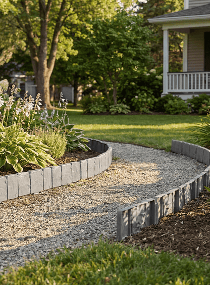 🔥 LAATSTE DAG SALE – PRIJS SLECHTS €24.95🔥 Decoratieve tuinborder in steenlook