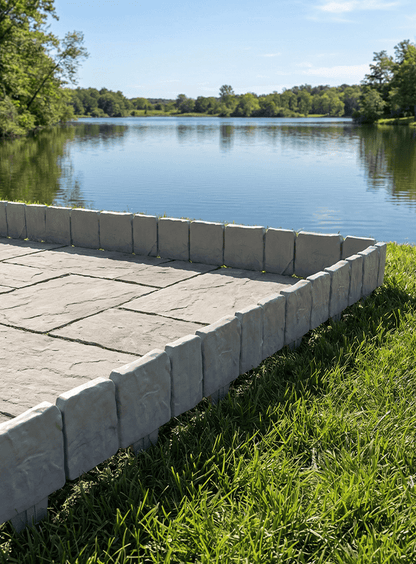 🔥 LAATSTE DAG SALE – PRIJS SLECHTS €24.95🔥 Decoratieve tuinborder in steenlook