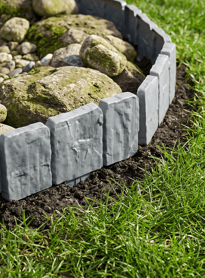 🔥 LAATSTE DAG SALE – PRIJS SLECHTS €24.95🔥 Decoratieve tuinborder in steenlook