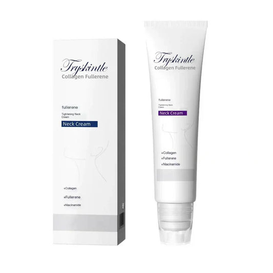 Roller Massage Nekcrème 🧴 Met Collageen & Hyaluronzuur | Verstevigt de hals, vermindert rimpels en helpt tegen een onderkin ✨