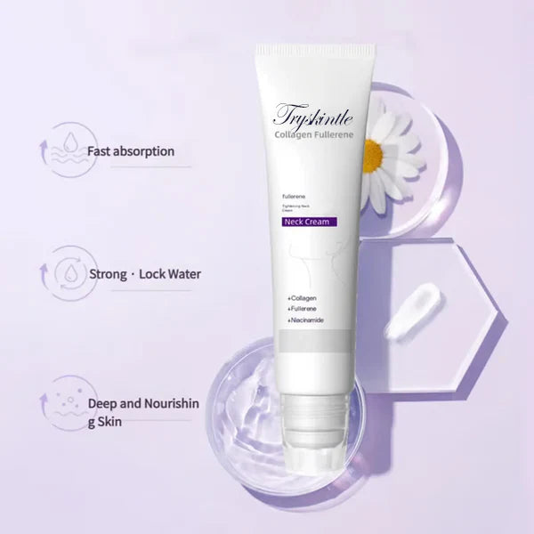 Roller Massage Nekcrème 🧴 Met Collageen & Hyaluronzuur | Verstevigt de hals, vermindert rimpels en helpt tegen een onderkin ✨