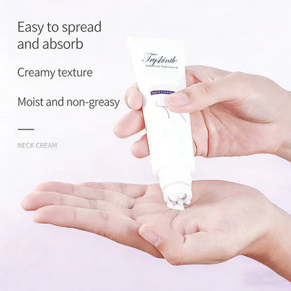 Roller Massage Nekcrème 🧴 Met Collageen & Hyaluronzuur | Verstevigt de hals, vermindert rimpels en helpt tegen een onderkin ✨