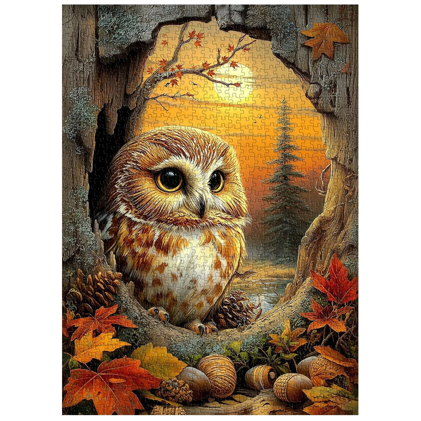 Herfstgloed puzzel – 1000 stukjes