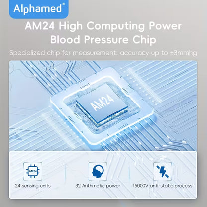 Bloeddrukmeter voor thuisgebruik met groot LCD-scherm