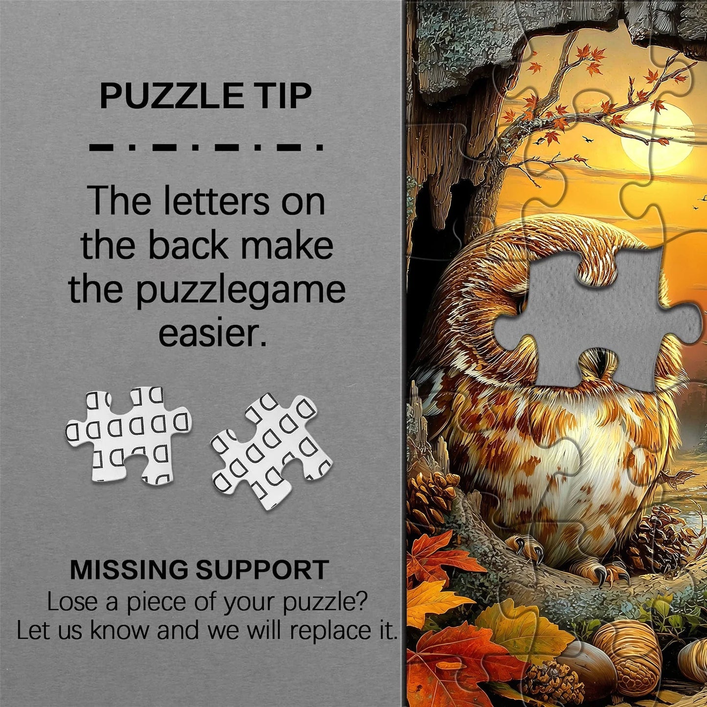 Herfstgloed puzzel – 1000 stukjes