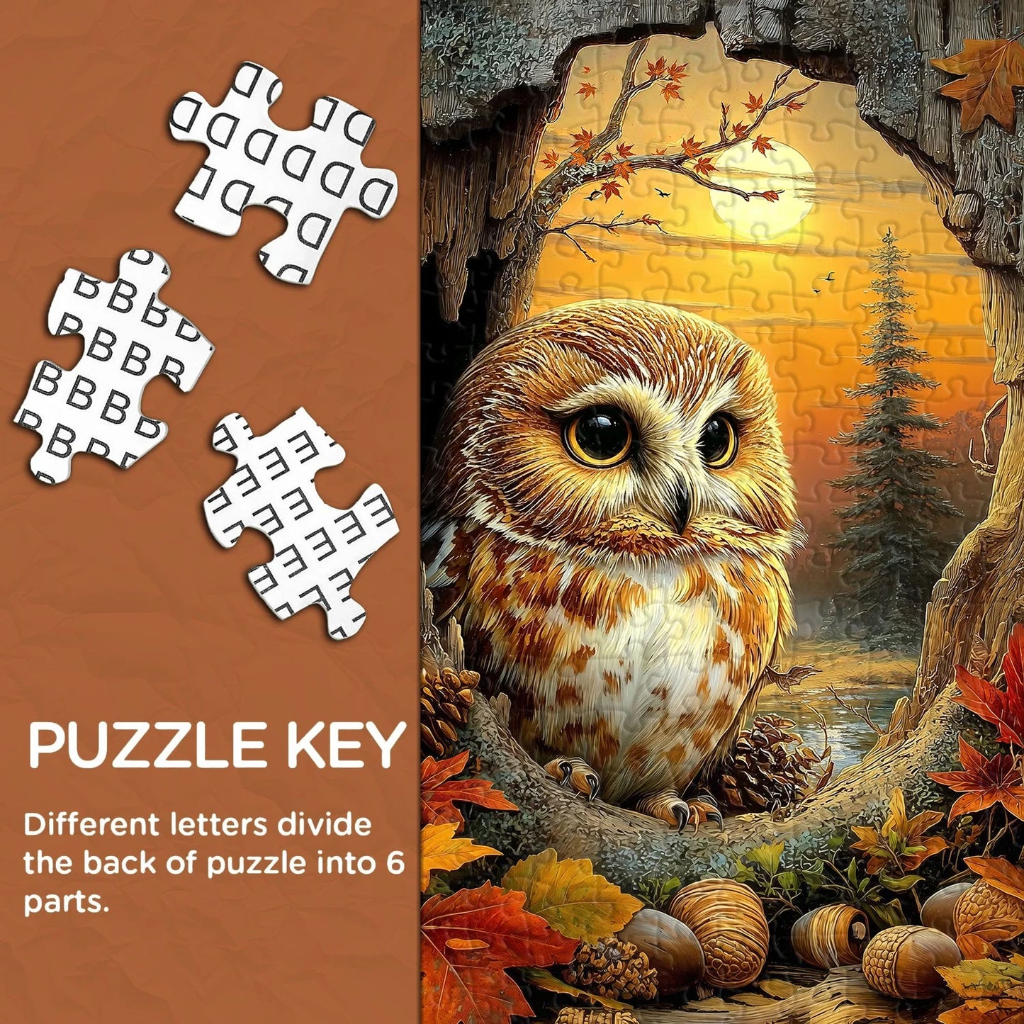 Herfstgloed puzzel – 1000 stukjes