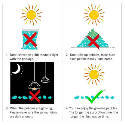 🔥 Zomeruitverkoop – GlowStone™ Lichtgevende Tuinstenen voor een Magische Avondsfeer