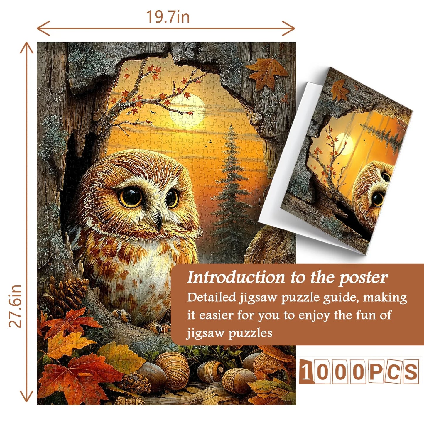 Herfstgloed puzzel – 1000 stukjes