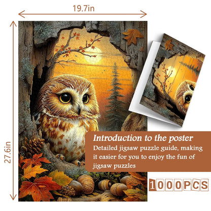Herfstgloed puzzel – 1000 stukjes