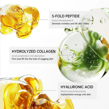 Roller Massage Nekcrème 🧴 Met Collageen & Hyaluronzuur | Verstevigt de hals, vermindert rimpels en helpt tegen een onderkin ✨