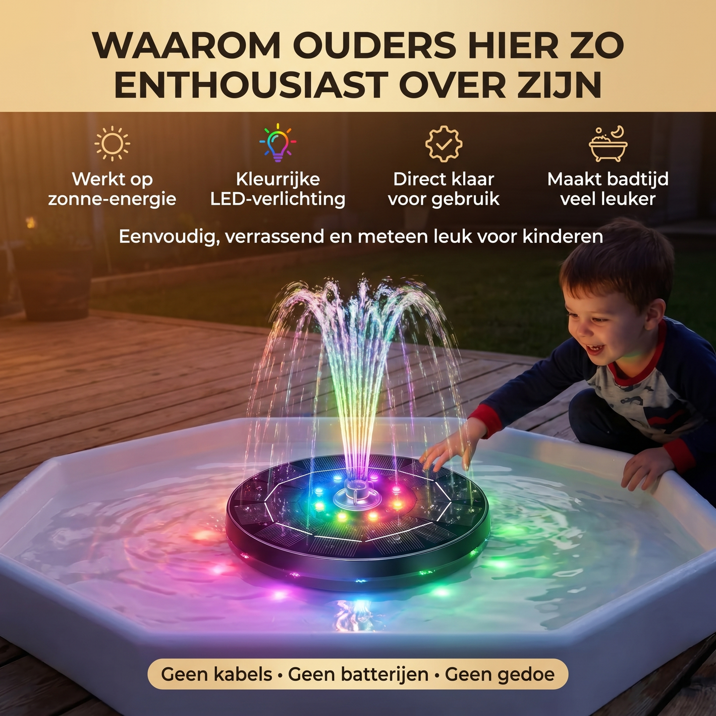 🔥 LAATSTE DAG SALE — SLECHTS €16.99! 🔥 LED Waterfontein Voor Kinderen