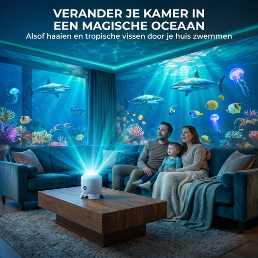🔥 LAATSTE DAG SALE — SLECHTS €17.99! 🔥 OceanGlow™ – Magische oceaanprojector voor elke kamer