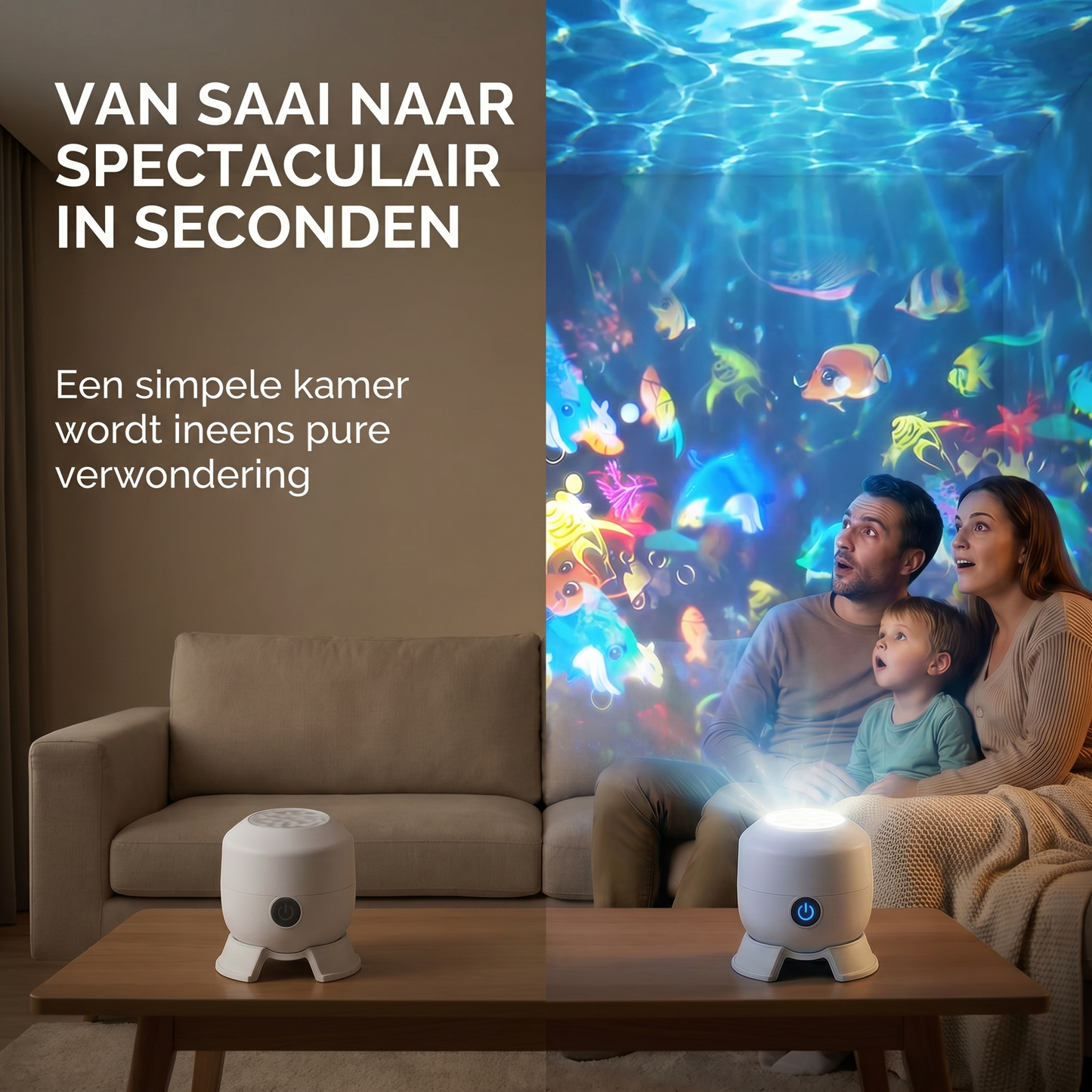 🔥 LAATSTE DAG SALE — SLECHTS €17.99! 🔥 OceanGlow™ – Magische oceaanprojector voor elke kamer