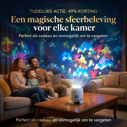 🔥 LAATSTE DAG SALE — SLECHTS €17.99! 🔥 OceanGlow™ – Magische oceaanprojector voor elke kamer