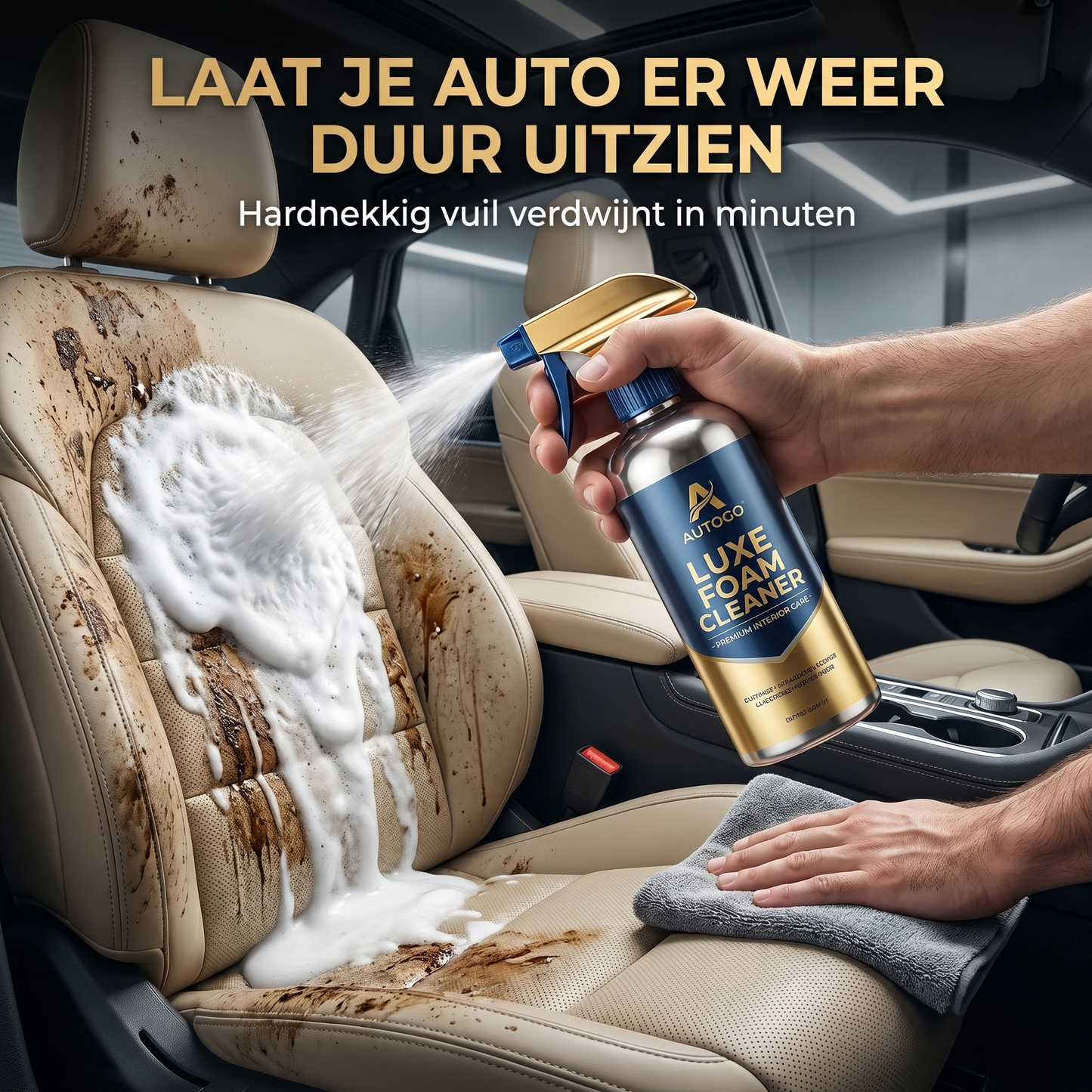 🏆 LAATSTE DAG SALE: KOOP 3, KRIJG 1 GRATIS! 🔥 Krachtige foamreiniger voor auto en thuis