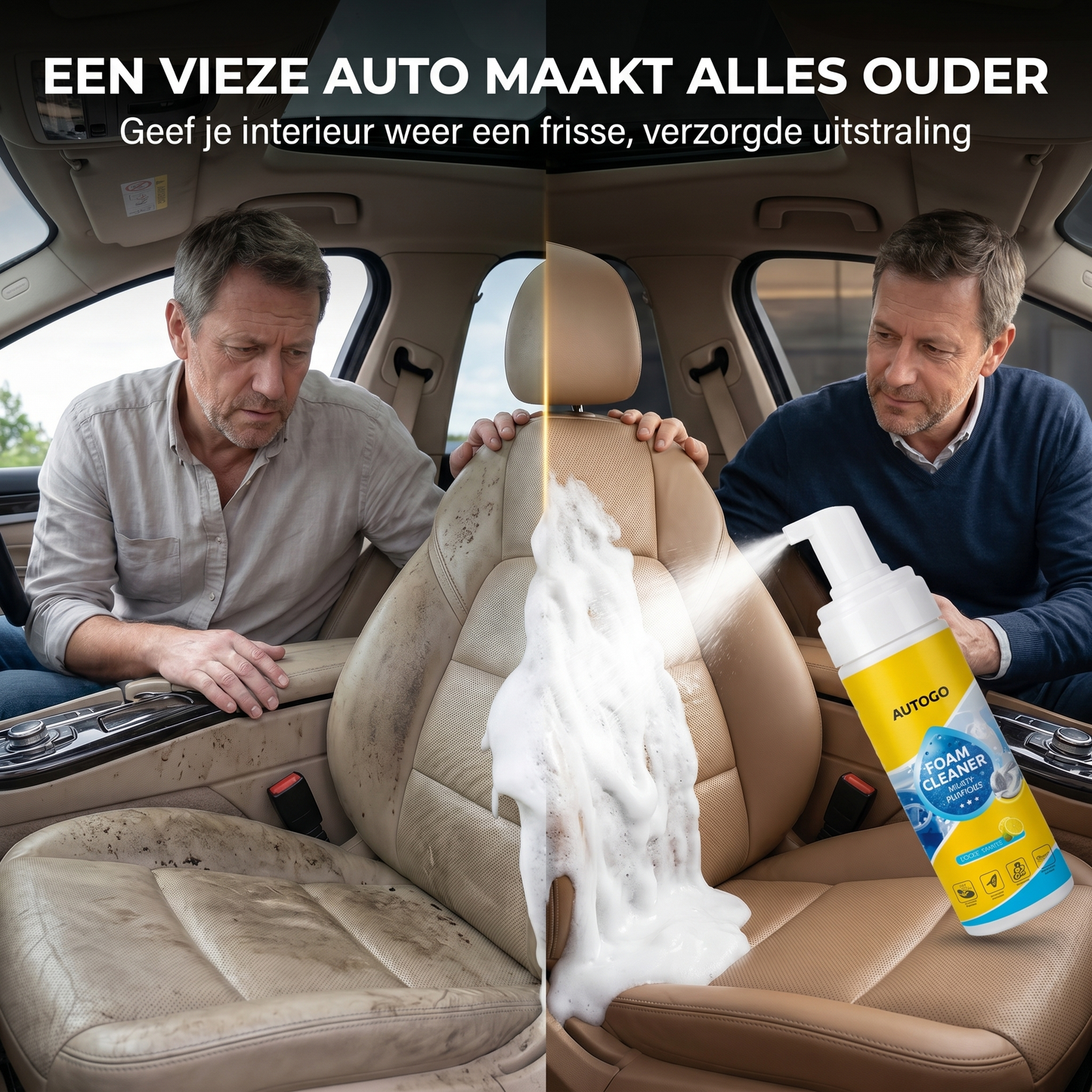 🏆 LAATSTE DAG SALE: KOOP 3, KRIJG 1 GRATIS! 🔥 Krachtige foamreiniger voor auto en thuis