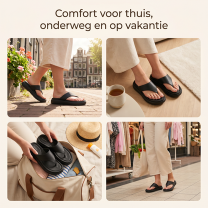 CloudStep Orthopedische Sandalen – Zachte ondersteuning voor vermoeide voeten