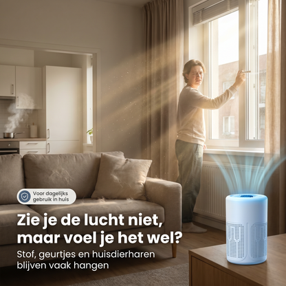 Compacte luchtreiniger – Frissere lucht in elke kamer