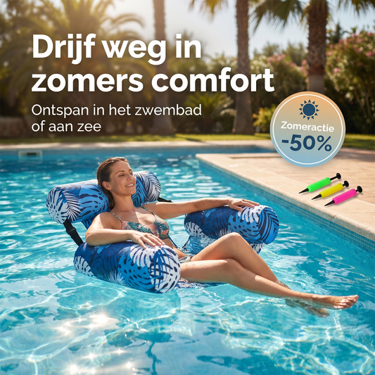 Opblaasbare zwembadstoel – comfortabel drijven tijdens warme zomerdagen