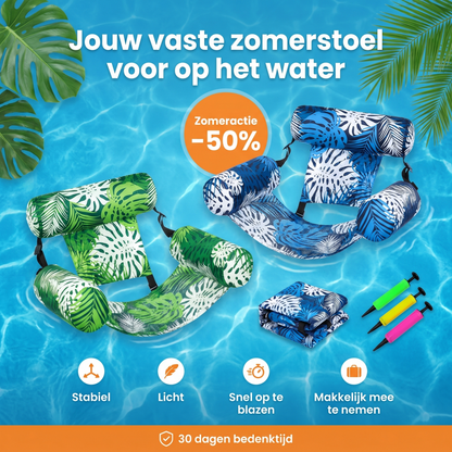 Opblaasbare zwembadstoel – comfortabel drijven tijdens warme zomerdagen