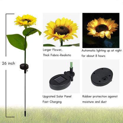 🔥 LAATSTE DAG SALE – PRIJS SLECHTS €19.95🔥 Waterdichte solar-zonnebloemlampen voor de tuin – nu in de aanbieding