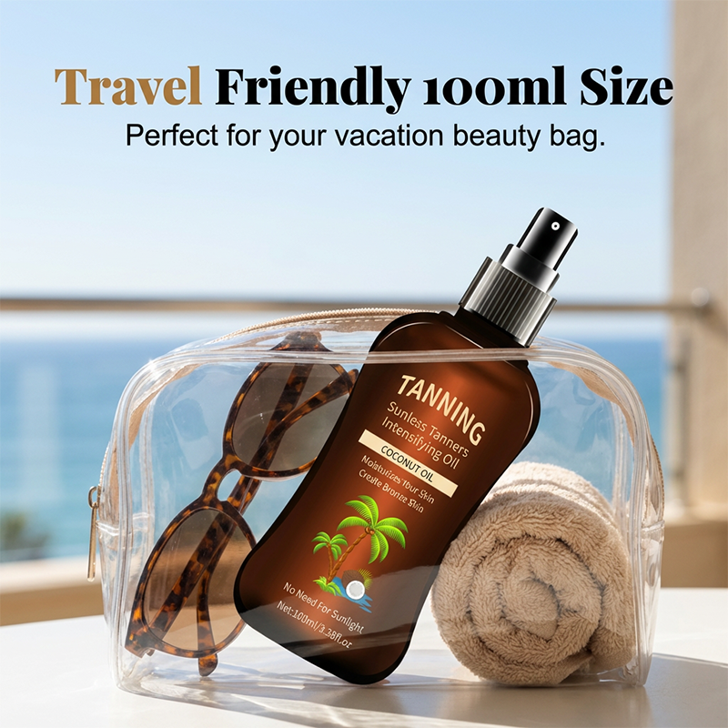 🏖️ Zomeruitverkoop 🌞 Zelfbruinende olie met kokosolie