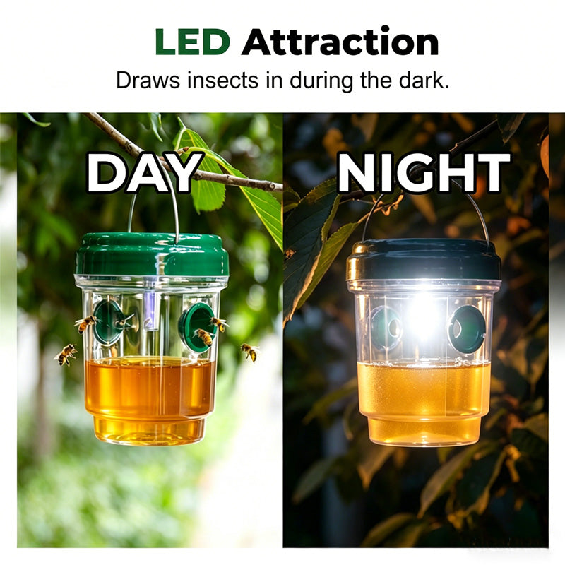 🔥 LAATSTE DAG SALE – PRIJS SLECHTS €15.95🔥 Hangende wespenval op zonne-energie