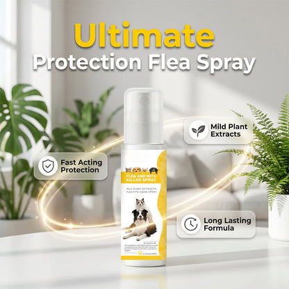 🐶🐱 Milde spray tegen ongewenste beestjes voor huisdieren