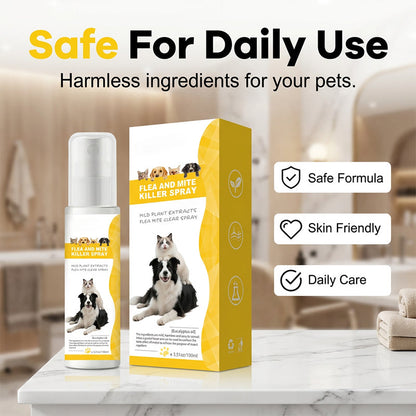🐶🐱 Milde spray tegen ongewenste beestjes voor huisdieren