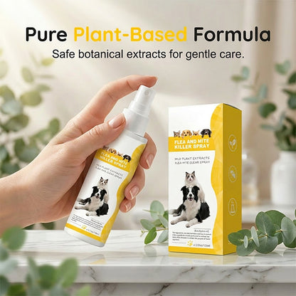 🐶🐱 Milde spray tegen ongewenste beestjes voor huisdieren